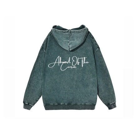 Ahead Of The Curve Washed Hoodie