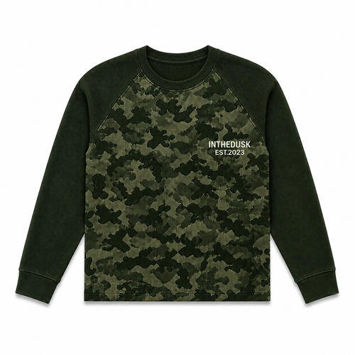 Camo Thermal Tee (Green)